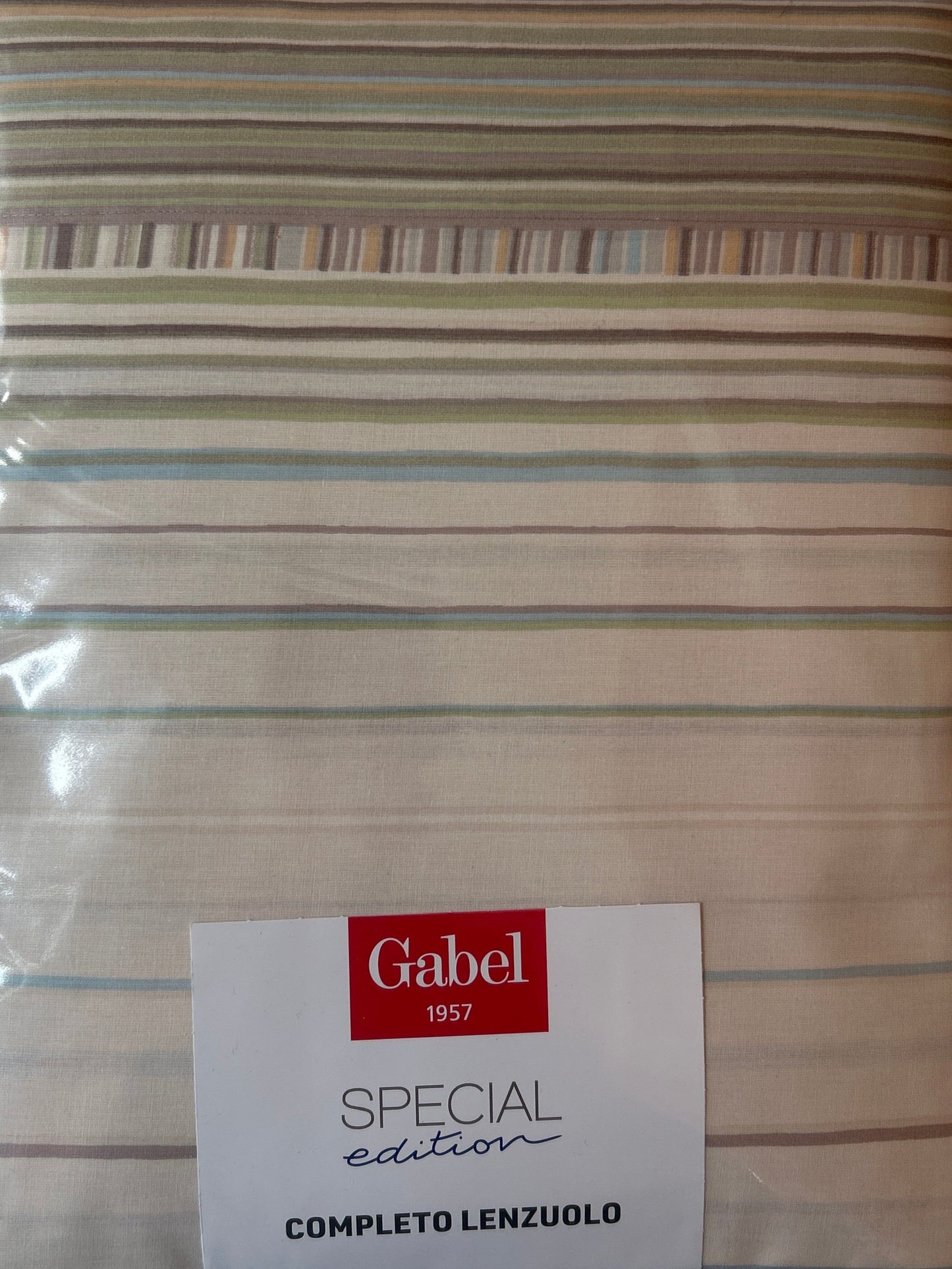 Completo lenzuolo Celeste dis. 24656 Gabel