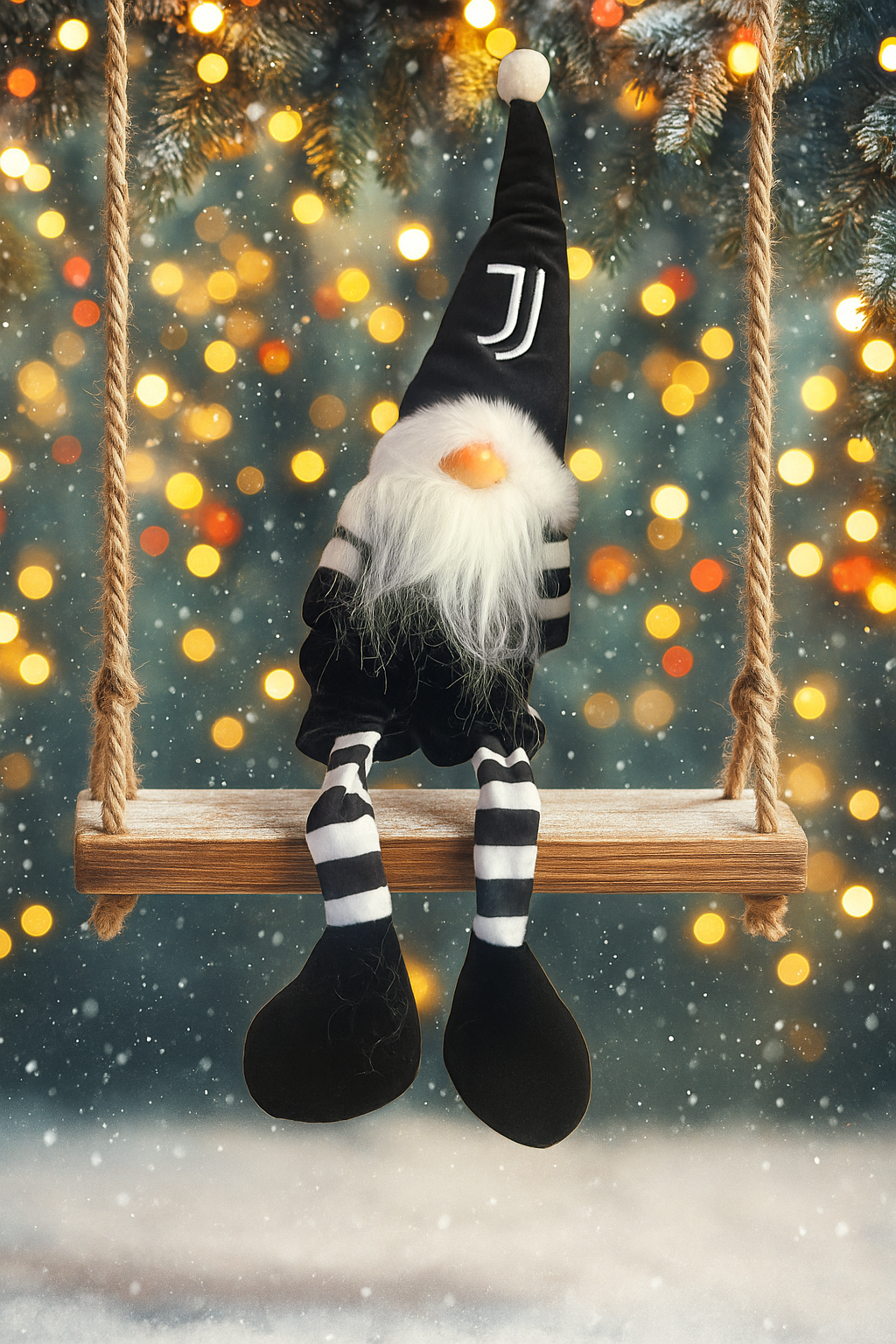 Gnomo Natalizio Juventus – Altezza 41 cm