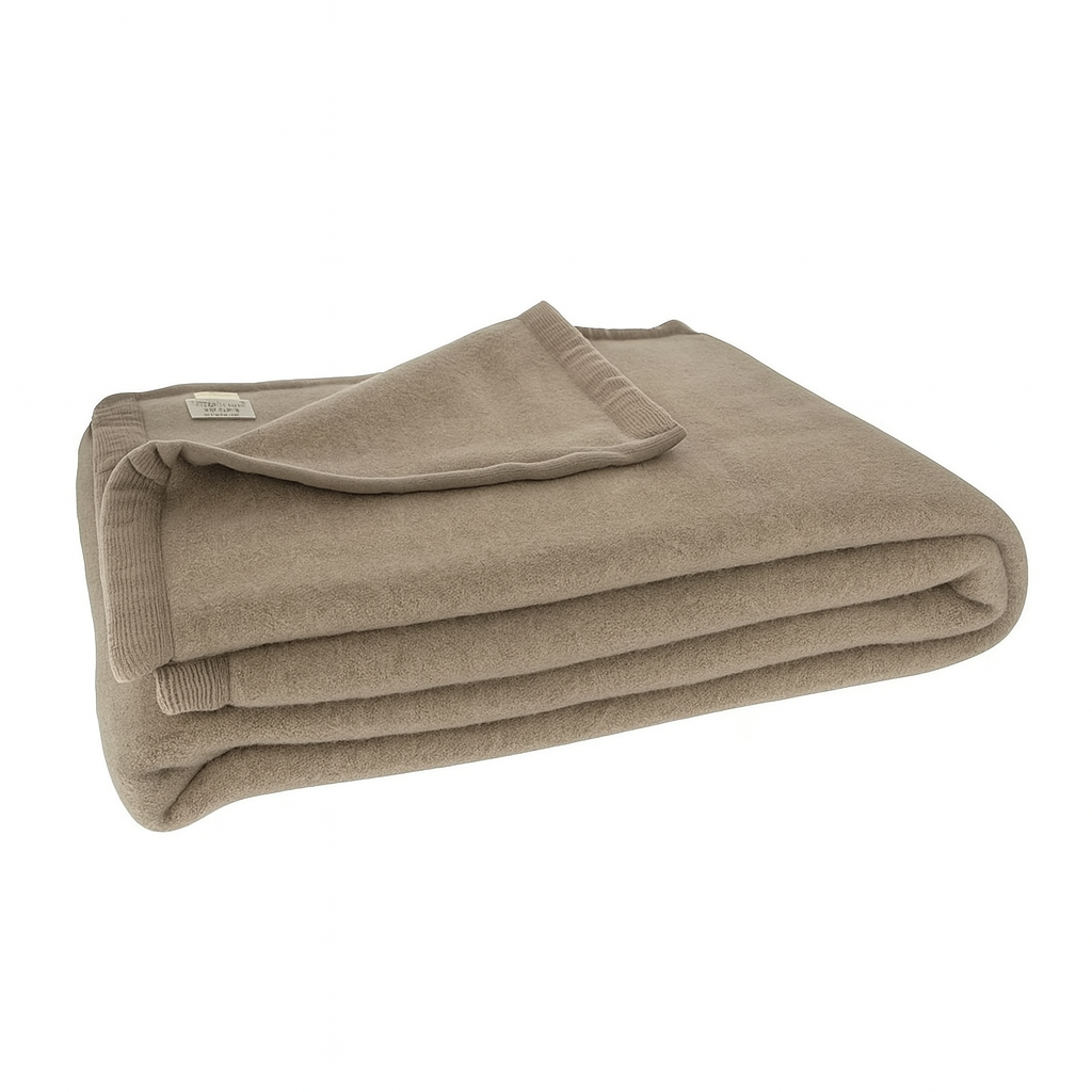 Coperta Diana in Lana Vergine Somma – Calore Naturale Made in Italy