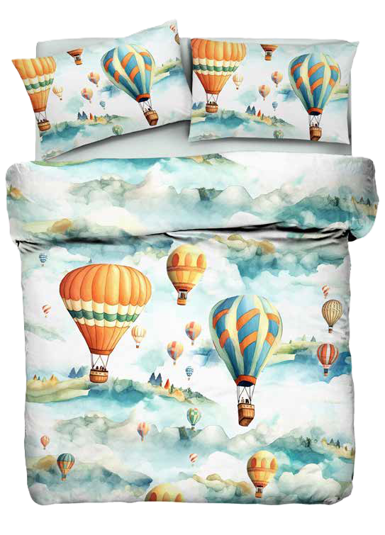 Globo- Parure Copripiumino Digital - Tessitura Zambaiti