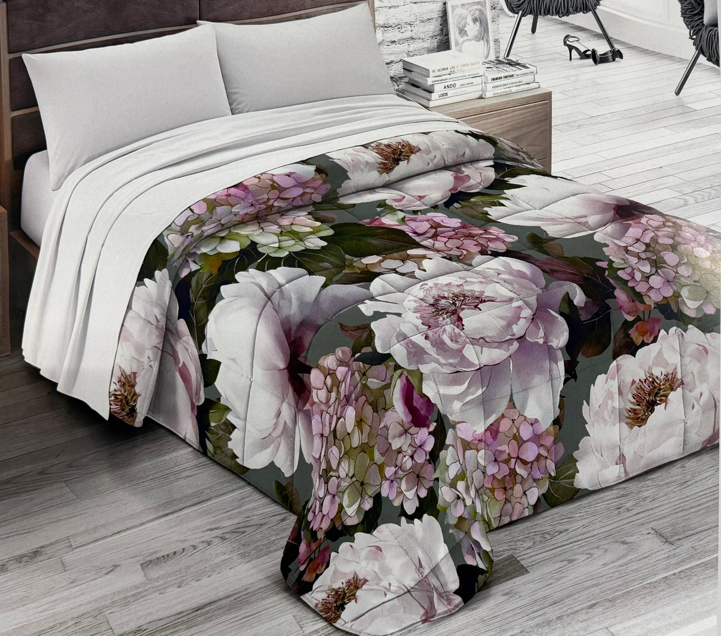 Flora Trapunta Digitale 400gr/mq