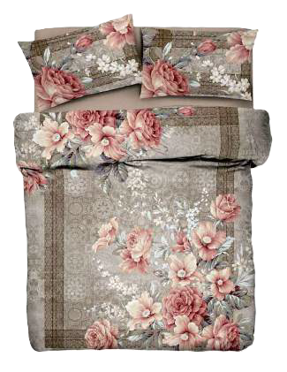 Kendra - Parure Copripiumino Digital - Tessitura Zambaiti