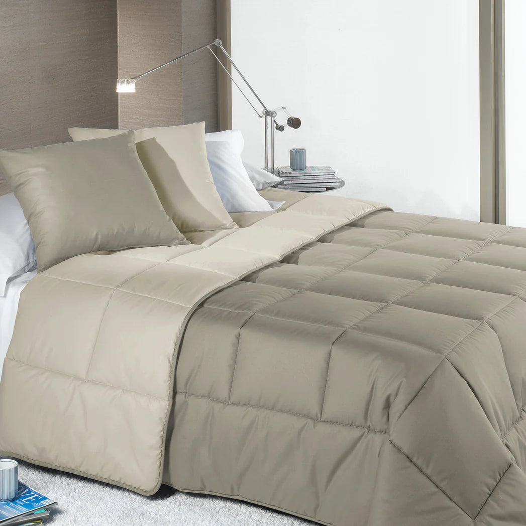 Trapunta In Cotone Bicolor Caleffi