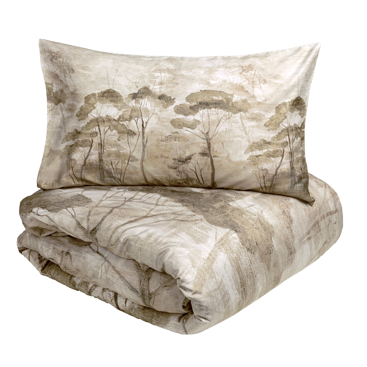 Parure Copripiumino NEMORA – 100% Cotone – Design Moderno – Made in Italy