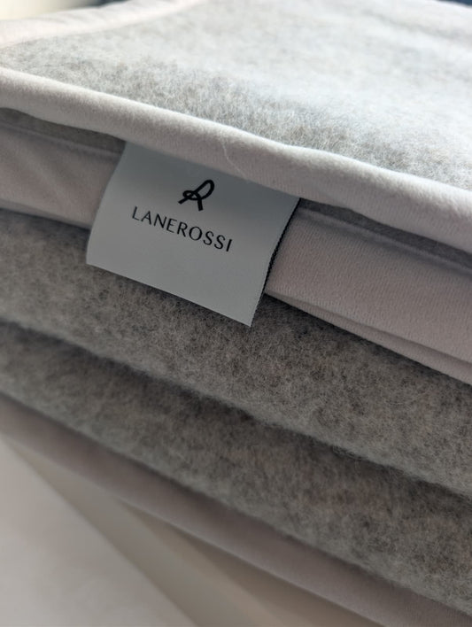 LANEROSSI Coperta "Thema" in 100% Lana Vergine - 210x250 cm