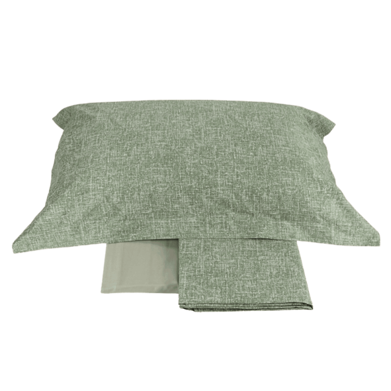 Baco – Completo Lenzuola Matrimoniale in Raso di Cotone 300TC by Fazzini