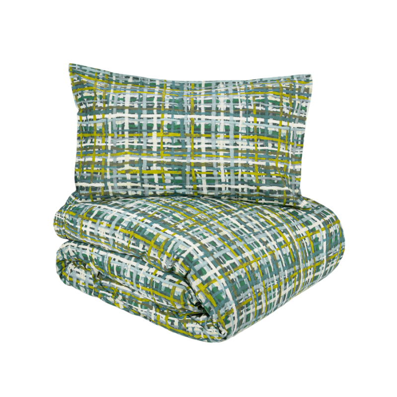 Parure Copripiumino COCO – 100% Cotone – Design Moderno – Made in Italy