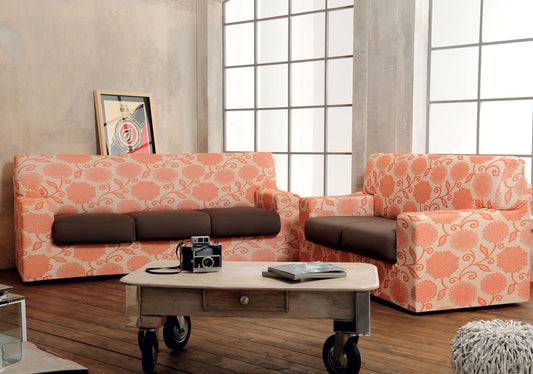 Copridivano Genius Vision – Elasticizzato 4D, Fantasia Floreale, Antimacchia