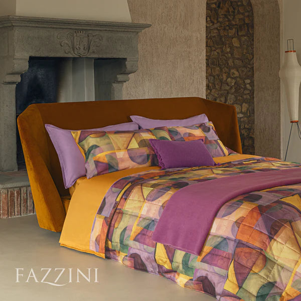Paracas – Completo Lenzuola in Percalle di Cotone a Fantasia Elegante Fazzini