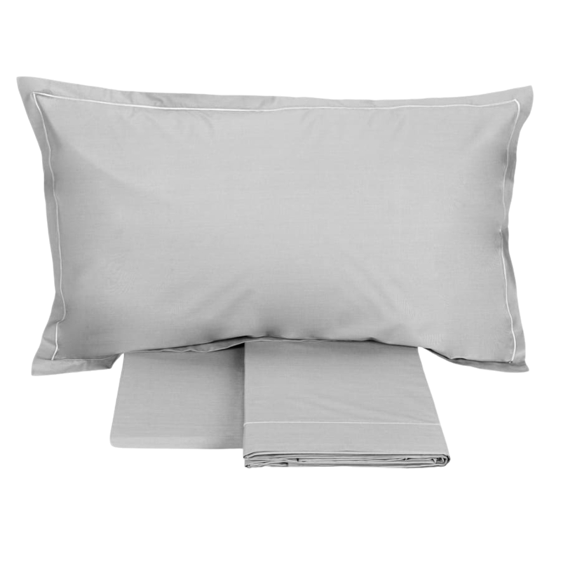 Completo Lenzuola TESEO – 100% Cotone – Linea Quadrifoglio – Made in Italy