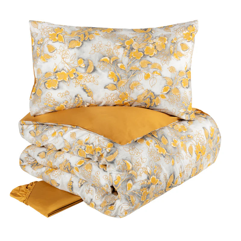Chinoiserie - Completo Copripiumino in percalle - Fazzini