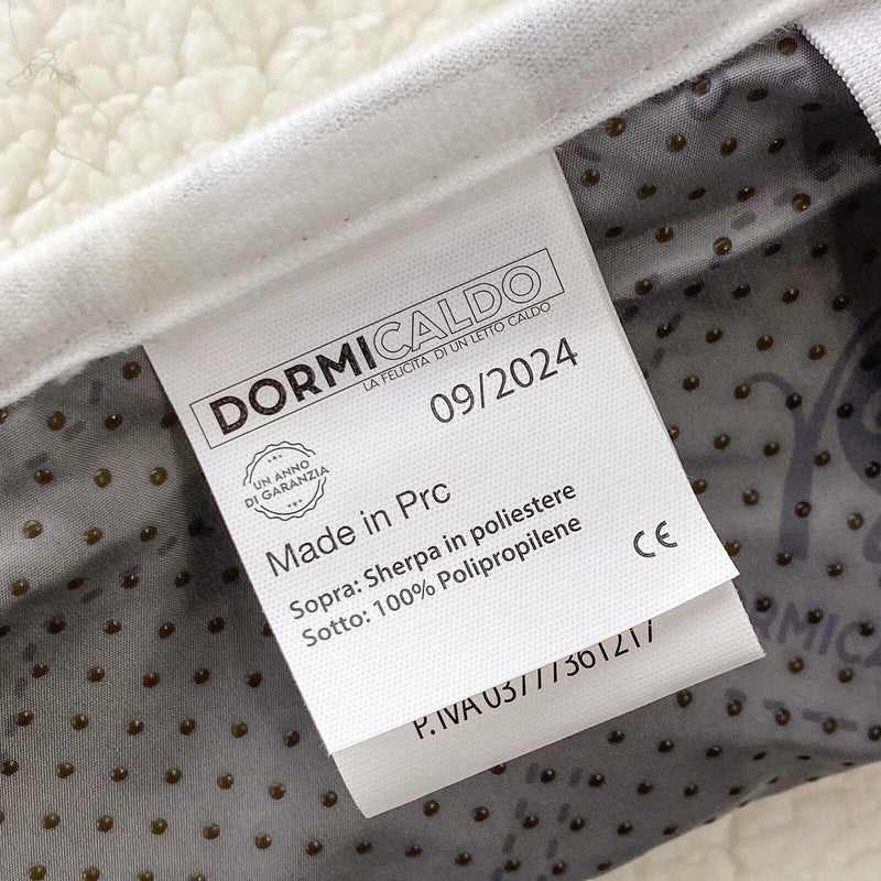 Biancaluna Dormicaldo – Coperta Termica in Sherpa con Telecomando, Varie Dimensioni