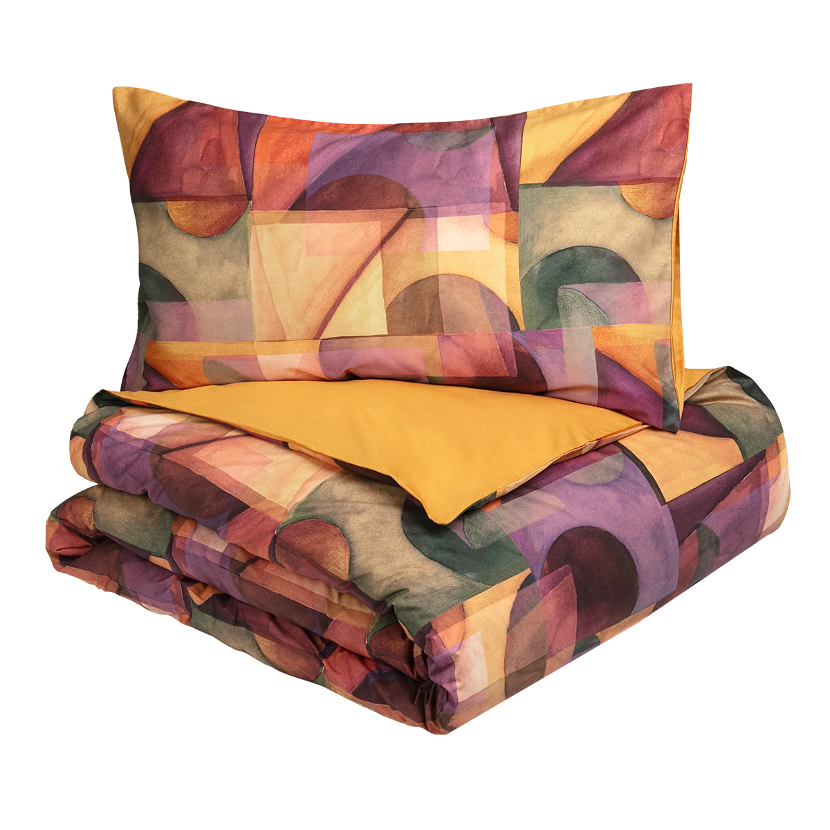 Paracas - Parure Copripiumino Matrimoniale – 100% Cotone – Made in Italy - Fazzini