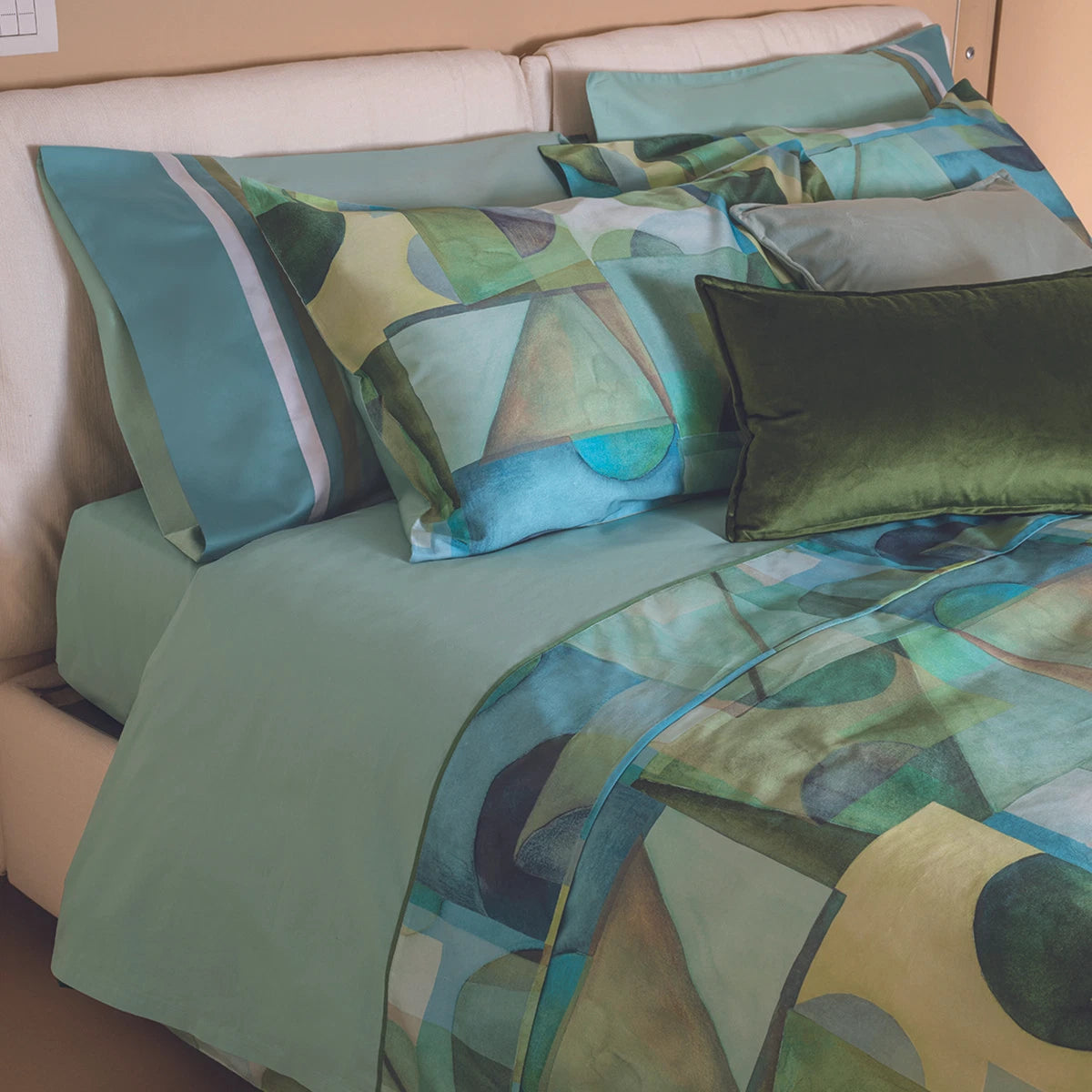 Trapunta Matrimoniale FAZZINI PARACAS – Percalle di Cotone – Made in Italy