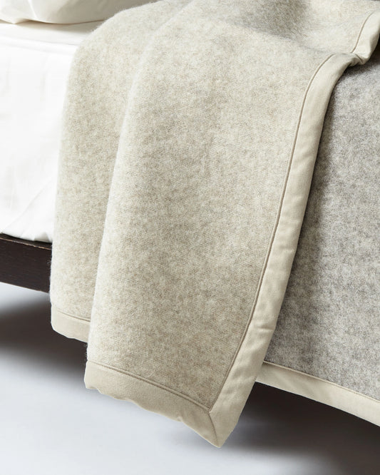 LANEROSSI Coperta "Thema" in 100% Lana Vergine - 210x250 cm