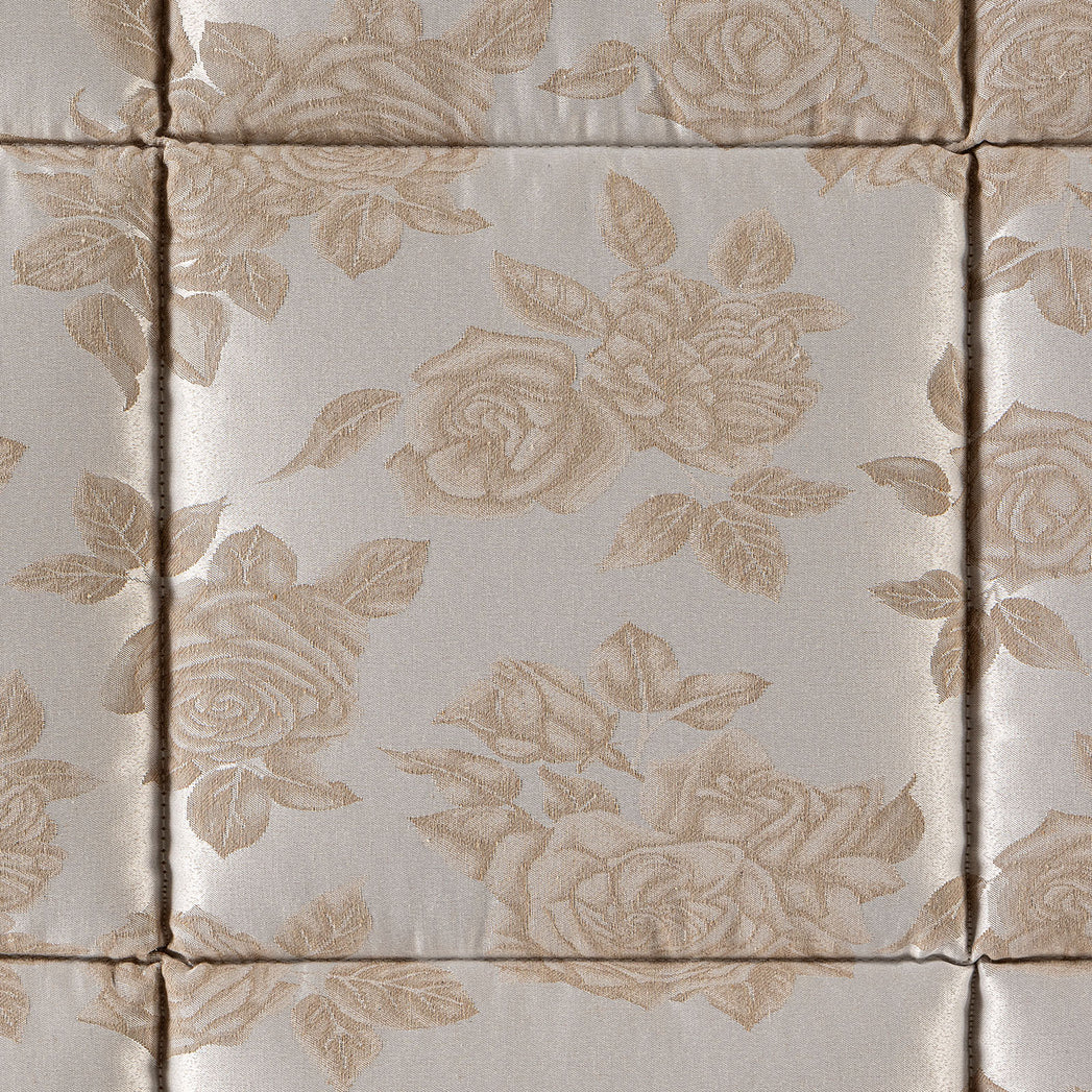 Trapunta Matrimoniale Floret Dreaming – Raso Jacquard Grigio Elegante