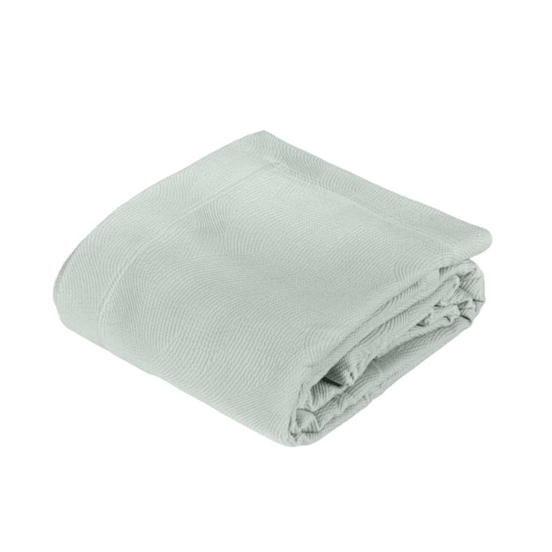 Copriletto ZEN Fazzini – Eleganza essenziale in puro cotone jacquard