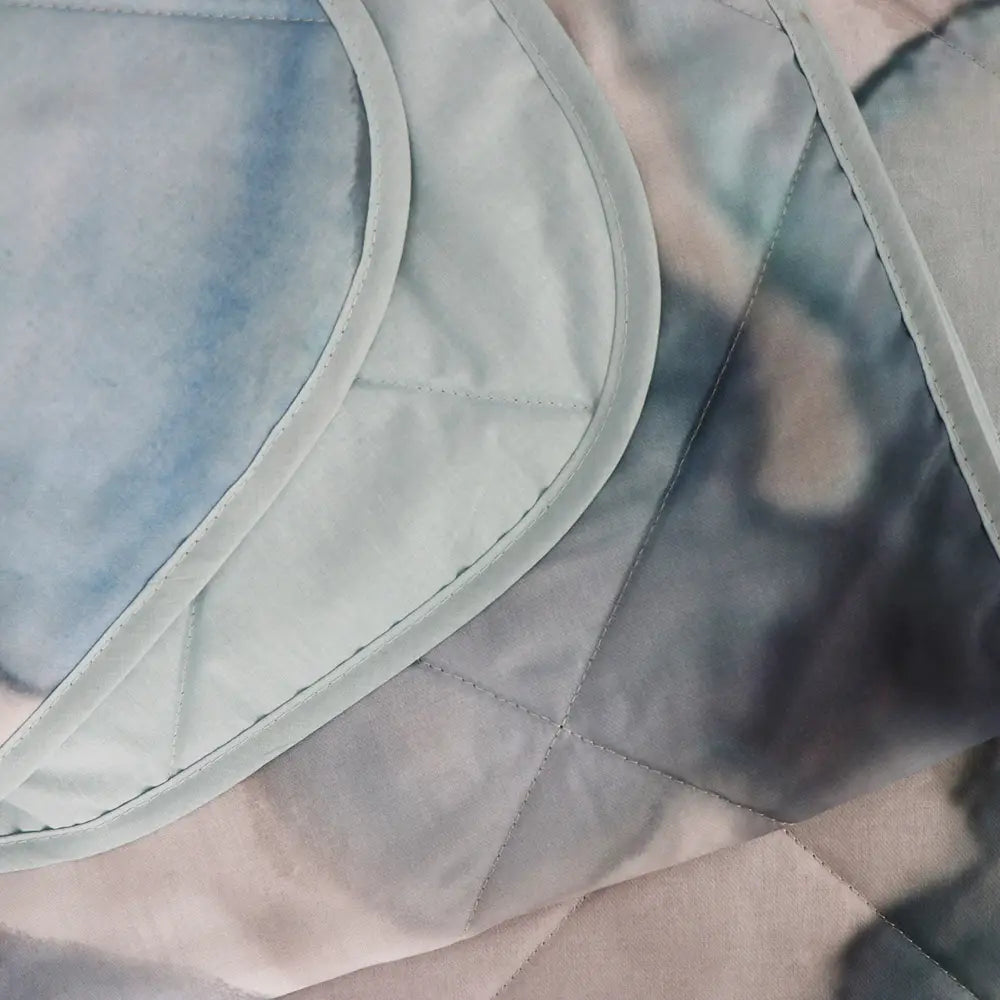 Etereo trapuntino primaverile matrimoniale 24211 Gabel Verde acqua