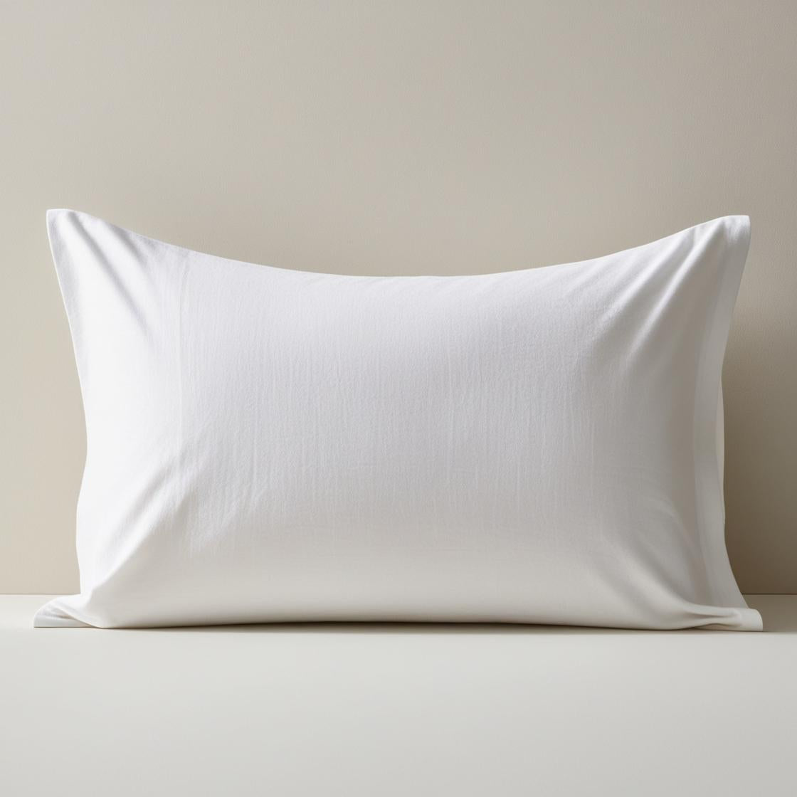 Coppia Federe in Percalle 50x80 con Patella - Made in Italy