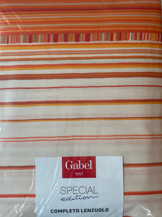 Completo lenzuolo Celeste dis. 24656 Gabel