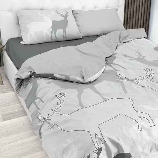 Copripiumino Daunex Rocher Grigio – Eleganza e Comfort Made in Italy