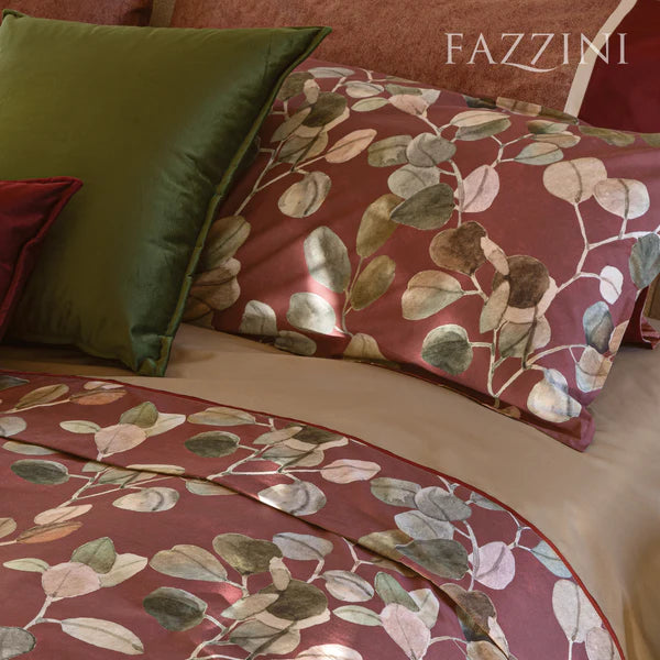 Parure Copripiumino Fazzini Sabi Sabi - Raso di Puro Cotone Matrimoniale