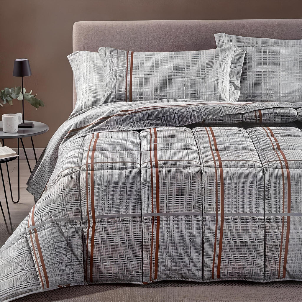 Scozia - Trapunta Matrimoniale in Puro Cotone, Caleffi