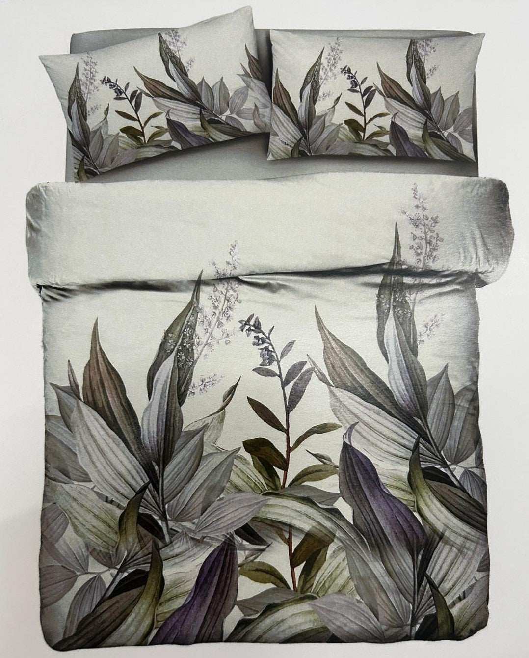 Parure Copripiumino Matrimoniale in Cotone con Stampa Digitale – 2 Piazze FLORES