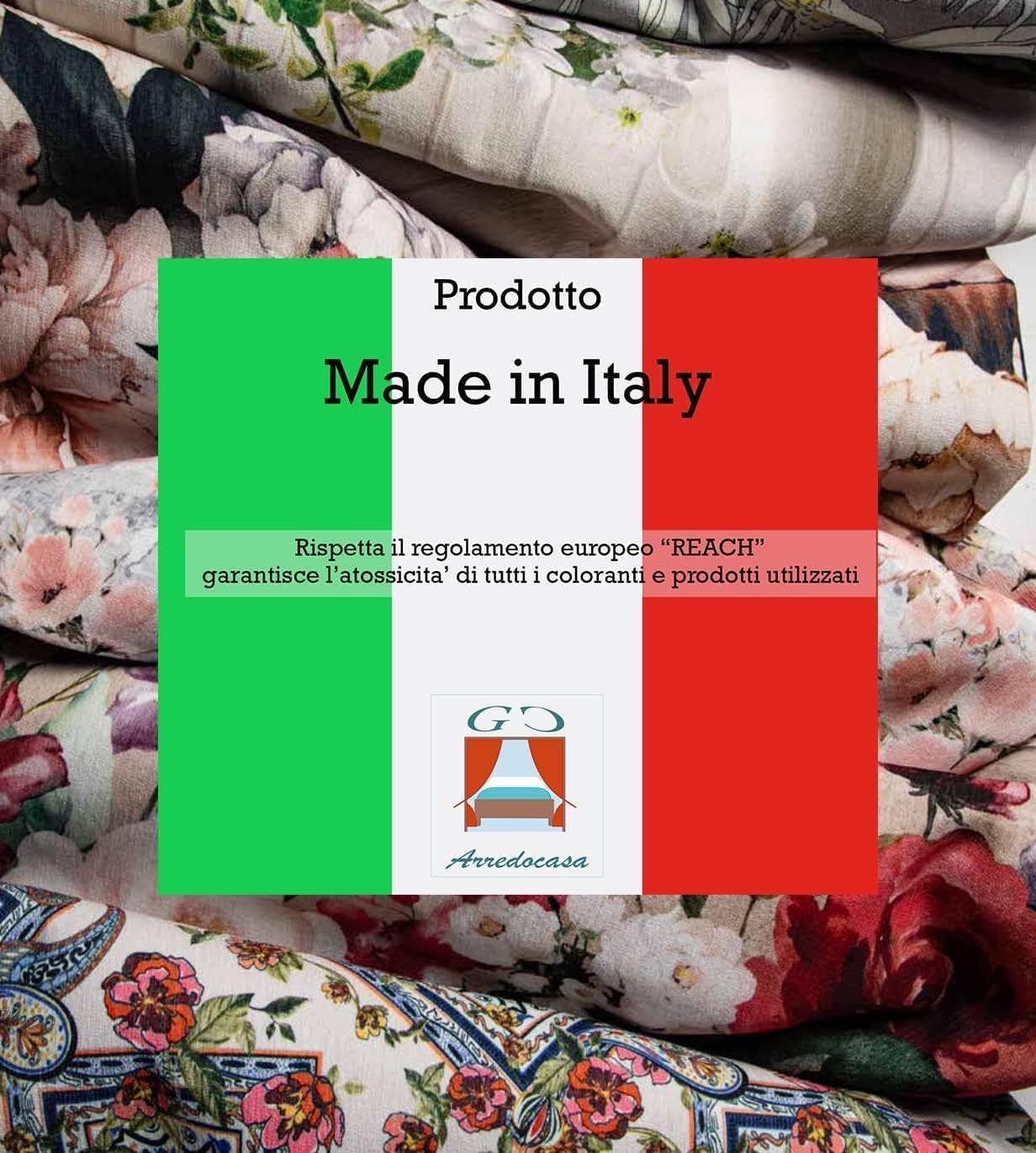 Lenzuola 1 Piazza e Mezza INCAS – 100% Cotone – Made in Italy – Colore Arancio