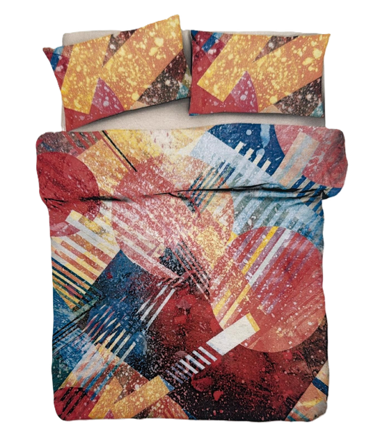 Artisty - Parure Copripiumino Digital - Tessitura Zambaiti