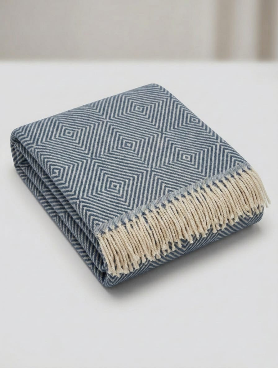 Coperta Atena in 100% Lana Vergine - 210x250 cm -  Marzotto Home