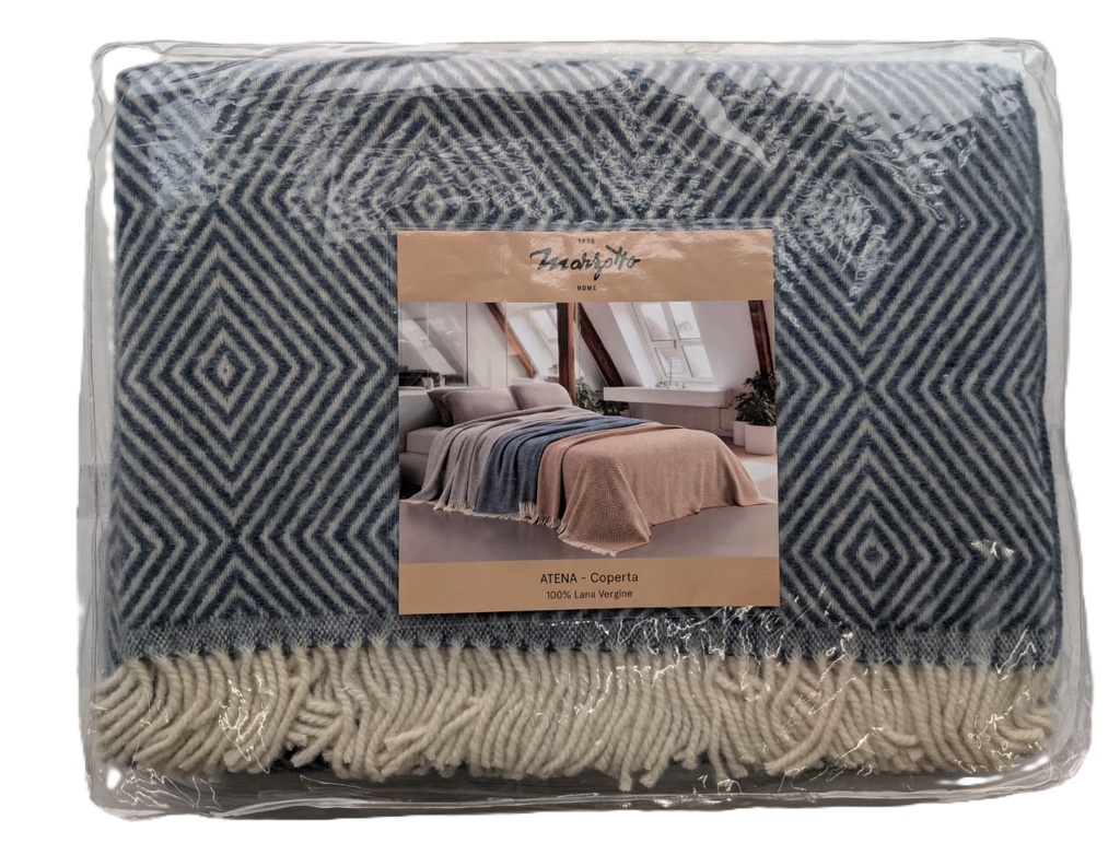 Coperta Atena in 100% Lana Vergine - 210x250 cm -  Marzotto Home