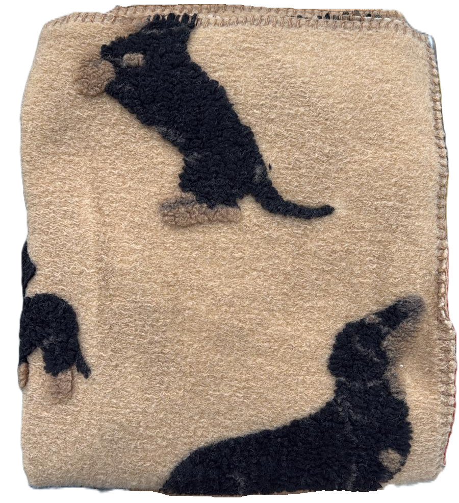 Plaid in Lana Cotta Made in Italy 150 X170 cm