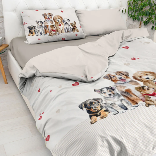 Batuffoli - Parure Copripiumino Infinity in Stampa Digitale - Daunex