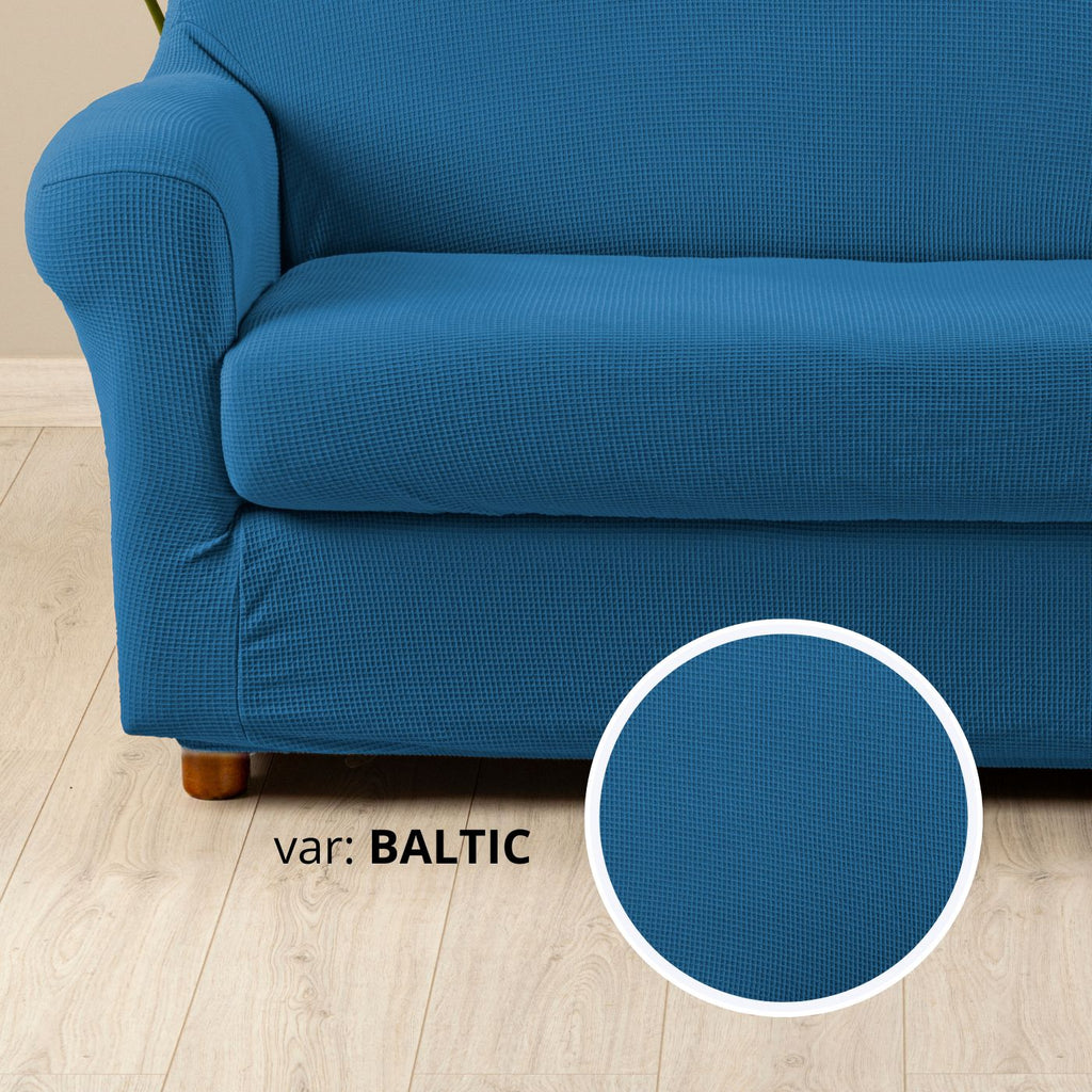 Copricuscino Elasticizzato Caleffi "Textile" - In Cotone ed Elastan