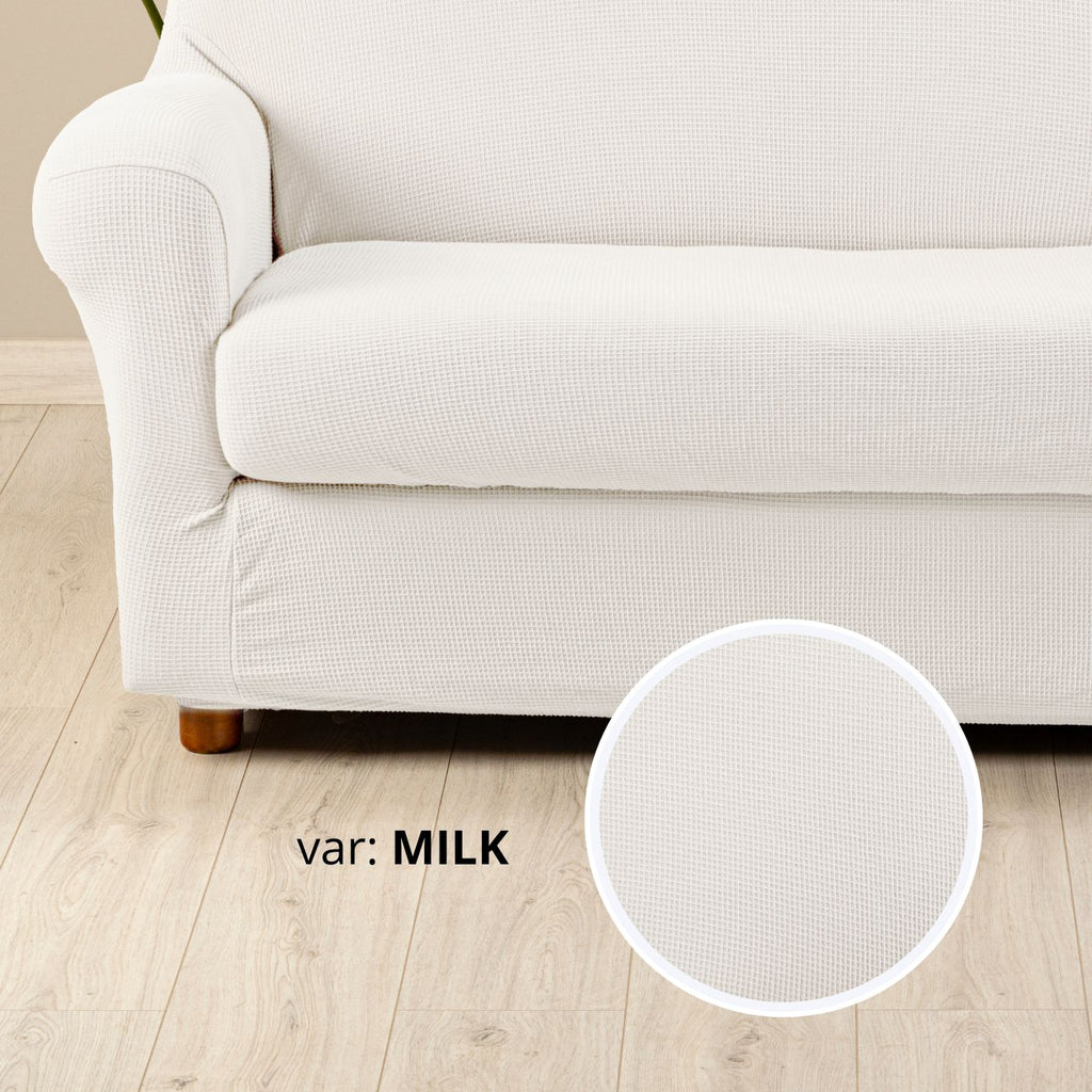 Copricuscino Elasticizzato Caleffi "Textile" - In Cotone ed Elastan