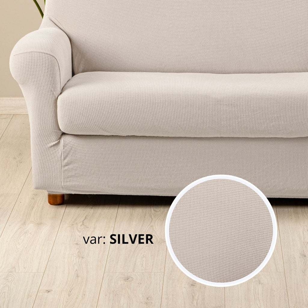 Copricuscino Elasticizzato Caleffi "Textile" - In Cotone ed Elastan