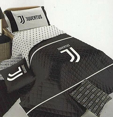 Copriletto Trapuntato Juventus Official Product - Hermet - Singolo 170x260 cm