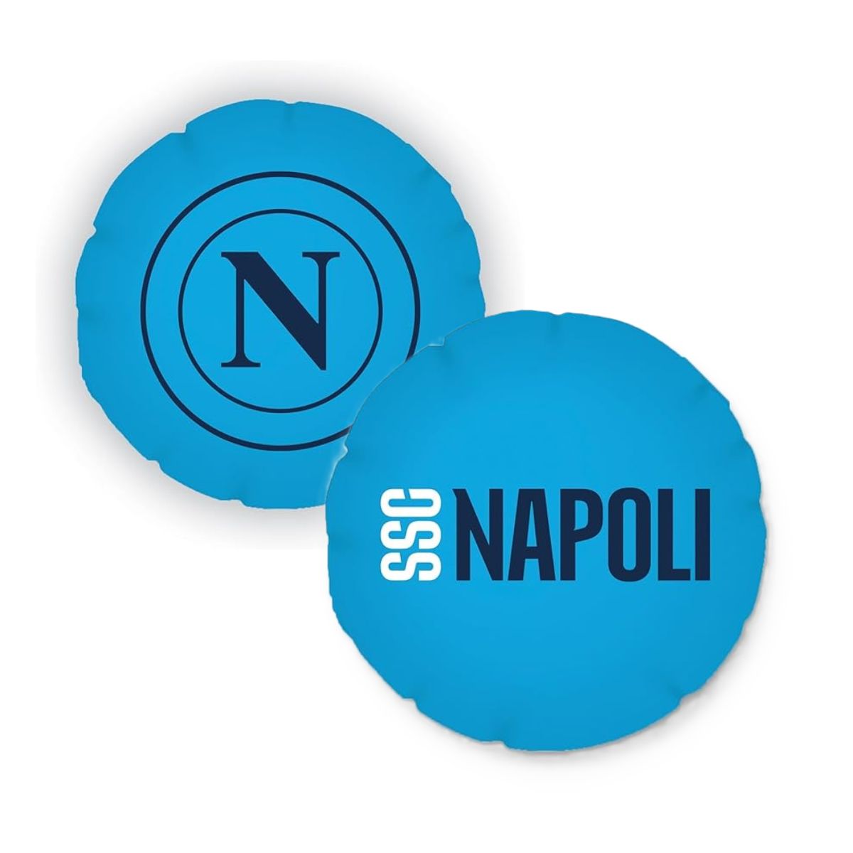 Cuscino Arredo SSC Napoli Official Product - Sagomato Rotondo