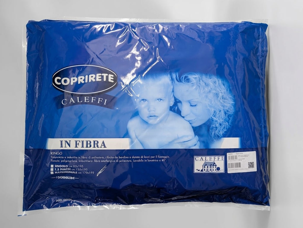 Coprirete Trapuntato Caleffi Ringo Anallergico con Lacci