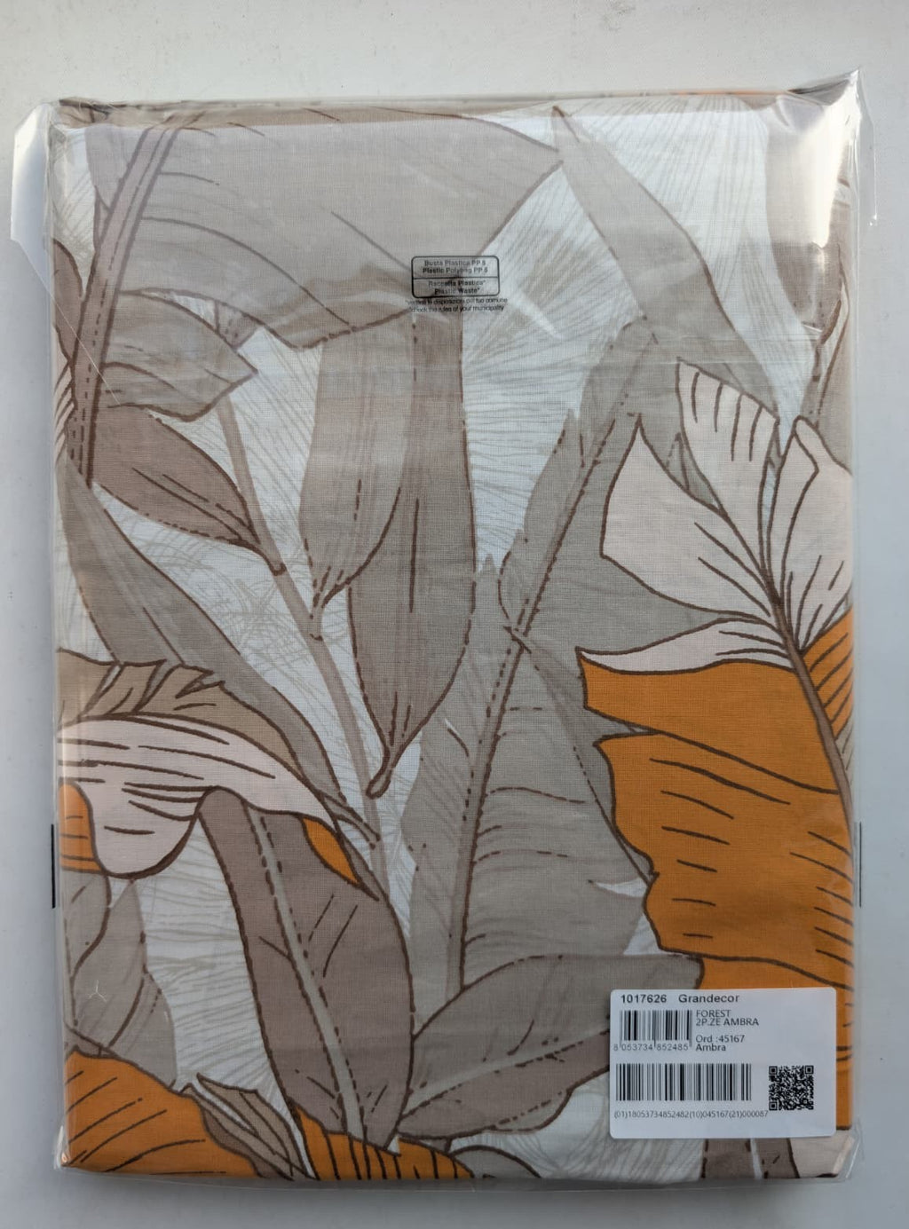 Telo Arredo Copridivano Caleffi GranDecor "Forest" - 100% Cotone