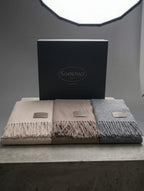 Plaid "Charme" in 100% lana  130x180 - SOMMA