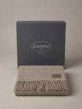 Plaid "Charme" in 100% lana  130x180 - SOMMA