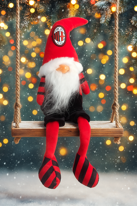 Gnomo Natalizio AC Milan – Altezza 41 cm