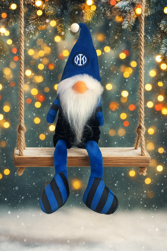 Gnomo Natalizio Inter – Altezza 41 cm
