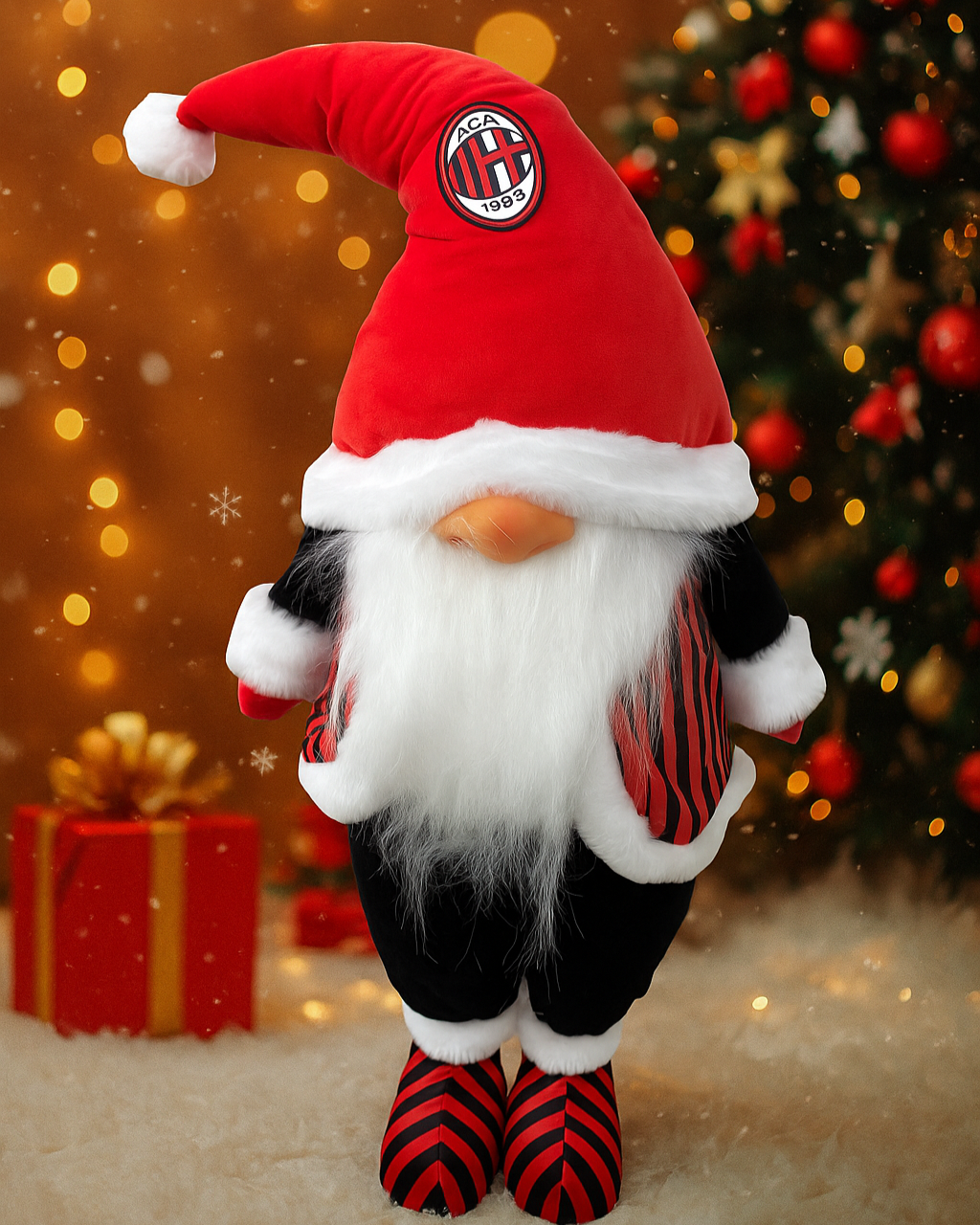 Gnomo Natalizio AC Milan – Altezza 100 cm
