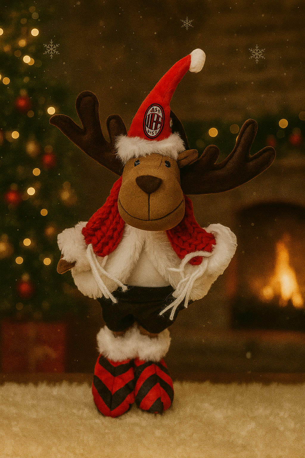 Renna Natalizia AC Milan – Altezza 34 cm