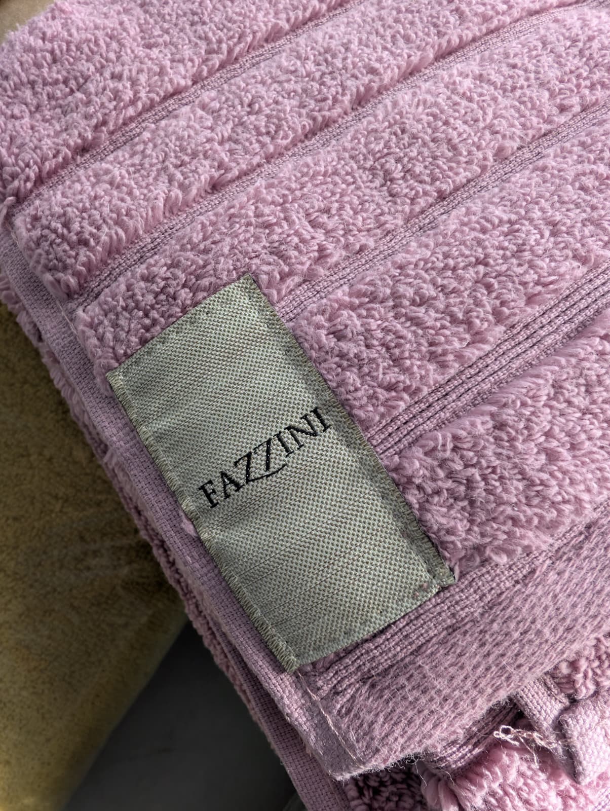 Telo Bagno Fazzini "Coccola" - Microcotone Zero Twist 550 gr/mq - 100x150 cm