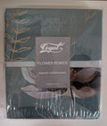 Parure Copripiumino Matrimoniale COGAL Flower Power 2673 - 100% Cotone