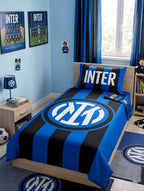 Completo Lenzuola Inter Official Product - Hermet - Letto Singolo 1 Piazza